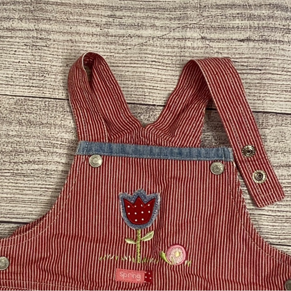 Carter’s vintage “Spring” jumper dress size 12-18 mo - Picture 3 of 6